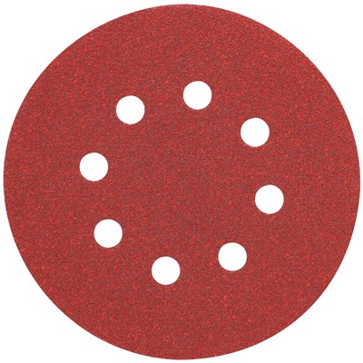 5IN 100 GRIT 8 HOLE DISC