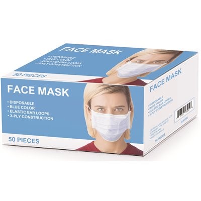 SAFETY DISPOSABLE EAR LOOP FACE MASK