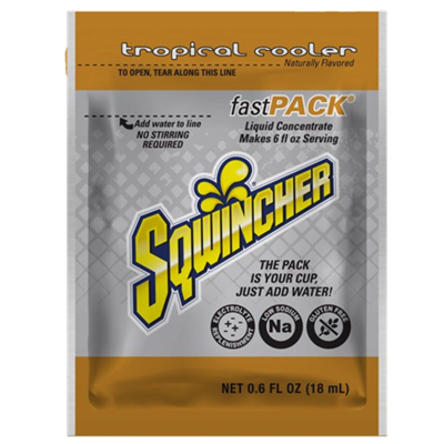 FAST PACK, .6 OZ, TROPICAL COOLER