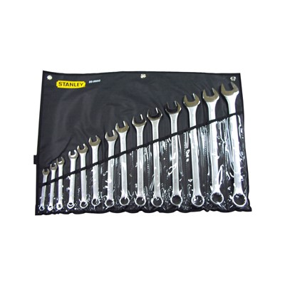SET WRENCH COMB SATIN SAE 14 PC.