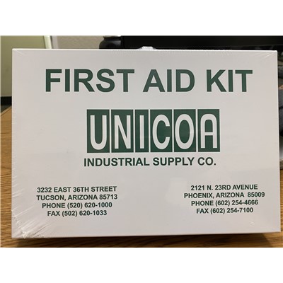 1ST AID KIT,METAL 25 PERSON