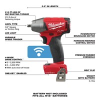 M18 FUEL™  3/8" COMPACT IMPACT WRENCH W/