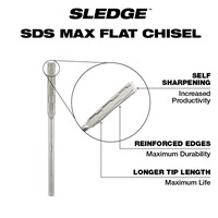 SDS-MAX 18" FLAT CHISEL