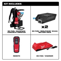 MX Fuel Backpack Concrete Vibrator Kit