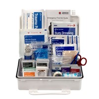 25 PERSON FIRST AID KIT, ANSI A+,PLASTIC